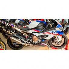 Slider de chapa e logo S1000RR MODELO "M"